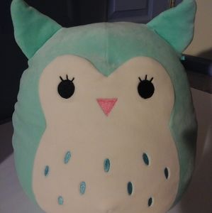 Squishmallow 16 inch Teal Owl Stuffed Animal